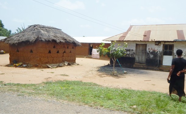 A few homes in Sogakope