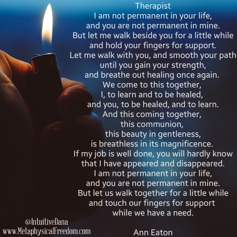 Therapist Poem Ann Eaton